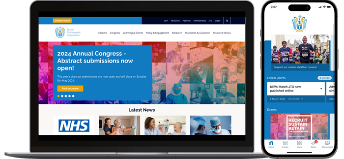 BOA Website & Mobile Event App Image BOA Website & Mobile Event App Image