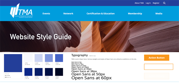 TMA Website Style Guide TMA Website Style Guide