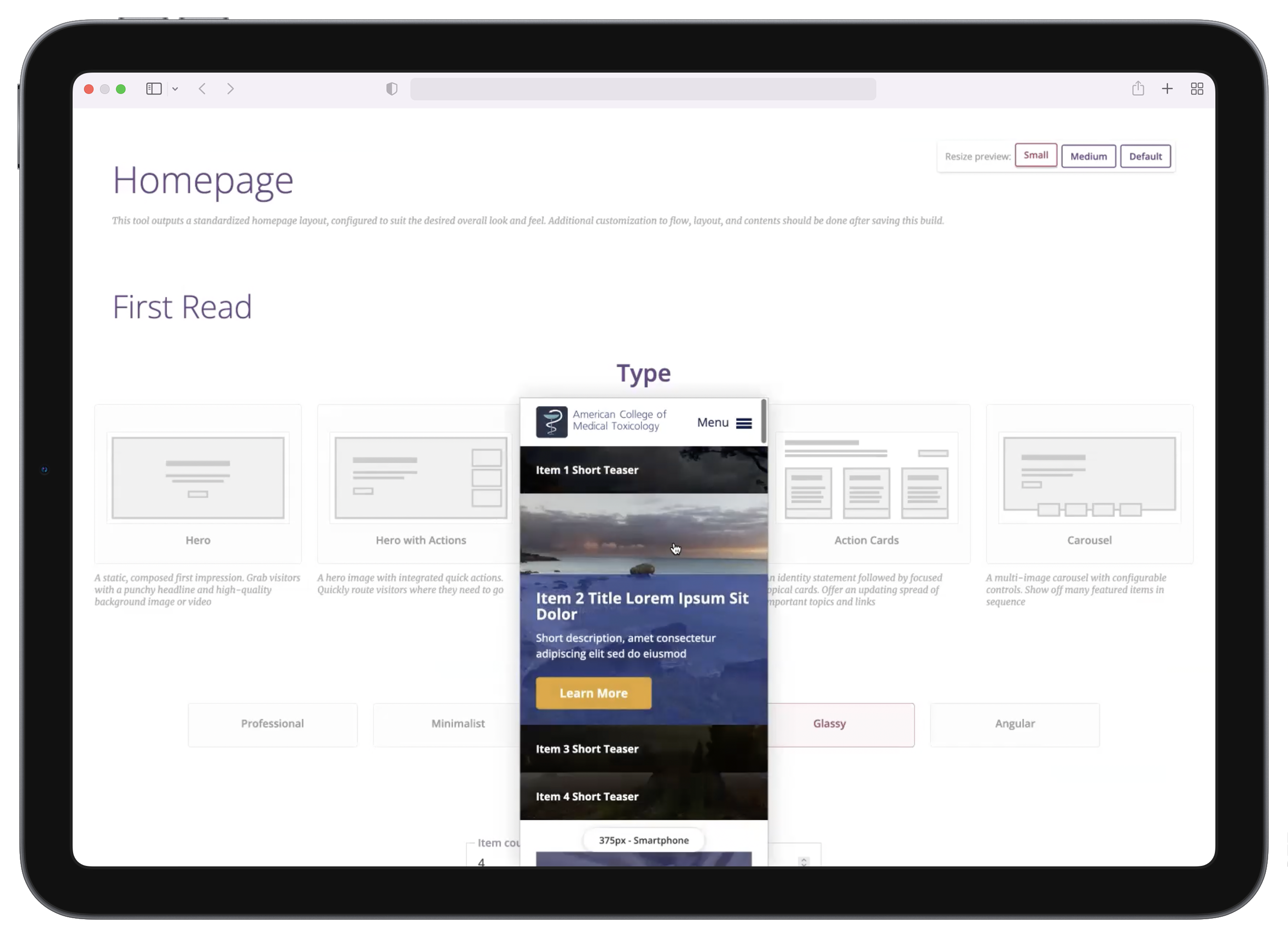 Responsive WordPress Website