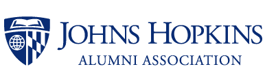 The logo for the Johns Hopkins Alumni Association. 