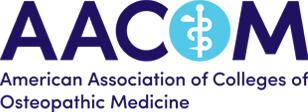 The logo for the American Association of Colleges of Osteopathic Medicine.