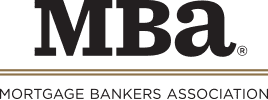 The logo for the Mortgage Bankers Association. 