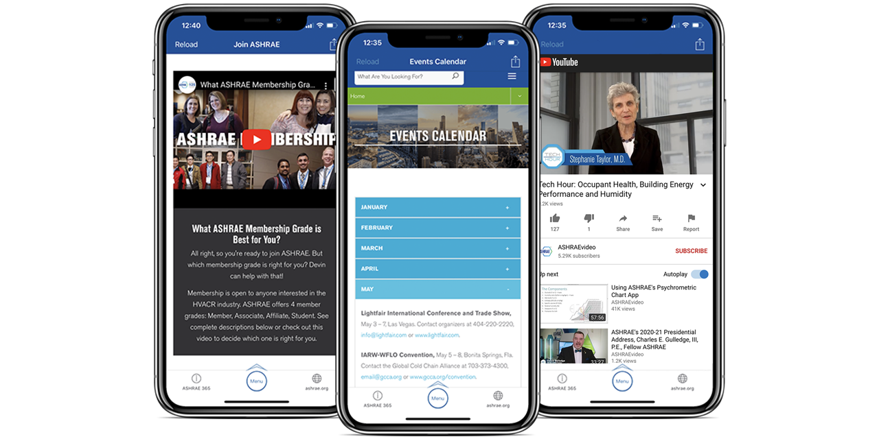 ASHRAE Mobile App Bundle
