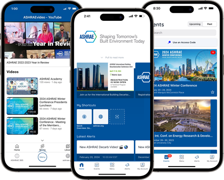 ASHRAE Member Mobile App ASHRAE Member Mobile App