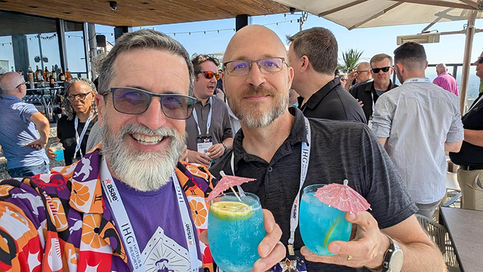 Dan Scheeler and Brooks Durfee at ASAE Annual