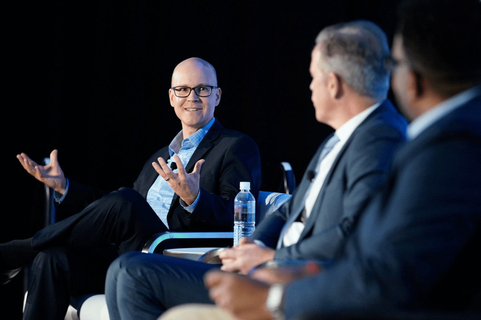 Michael Jones panelist at an association conference