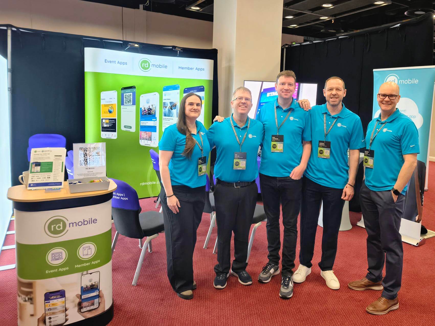 RD Mobile team at the MemberWise Conference