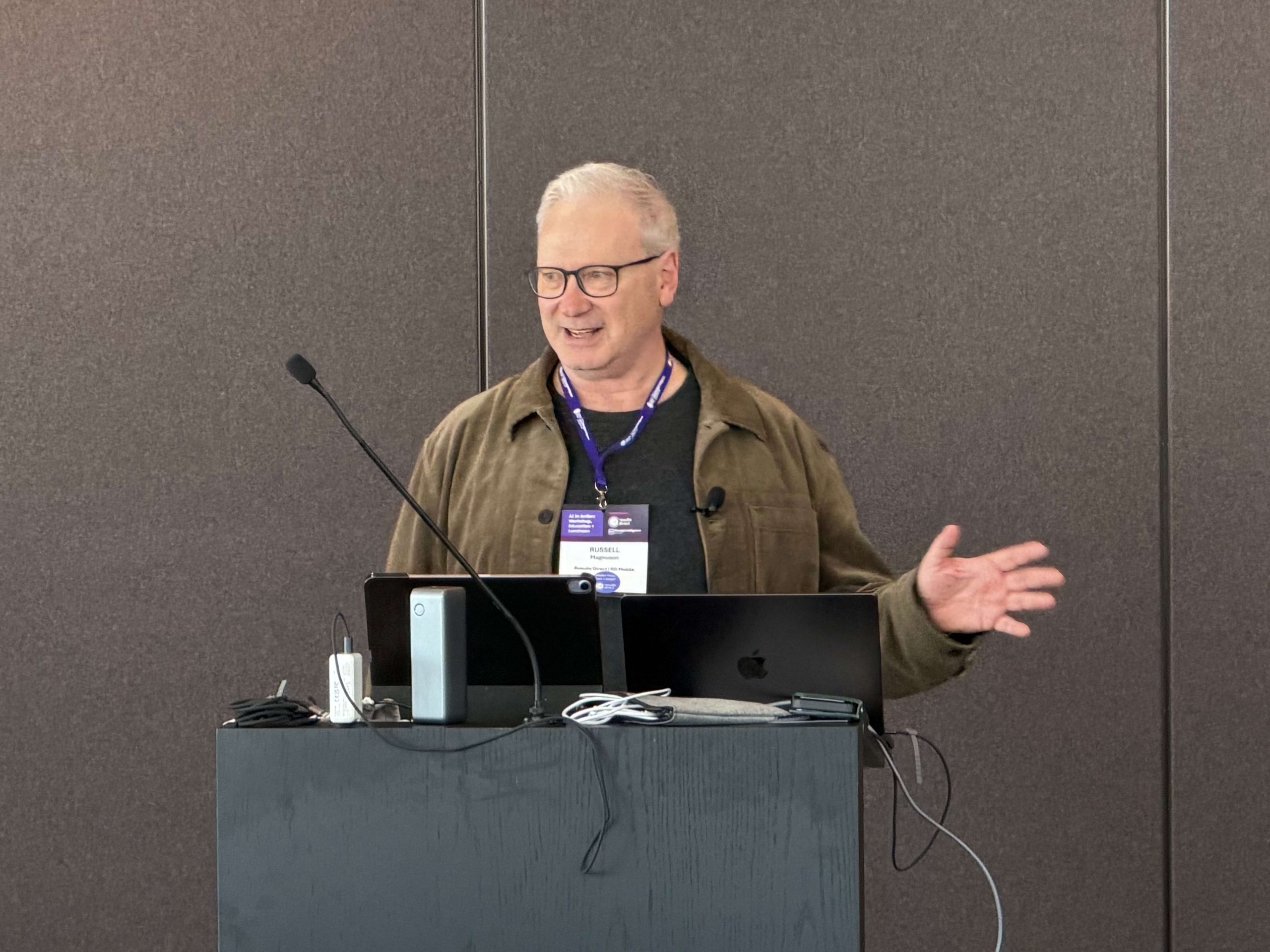 Russ Magnuson AI In Action Workshop Presenter
