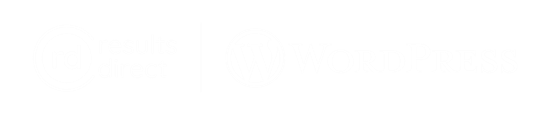 Results Direct and WordPress Logos Results Direct and WordPress Logos