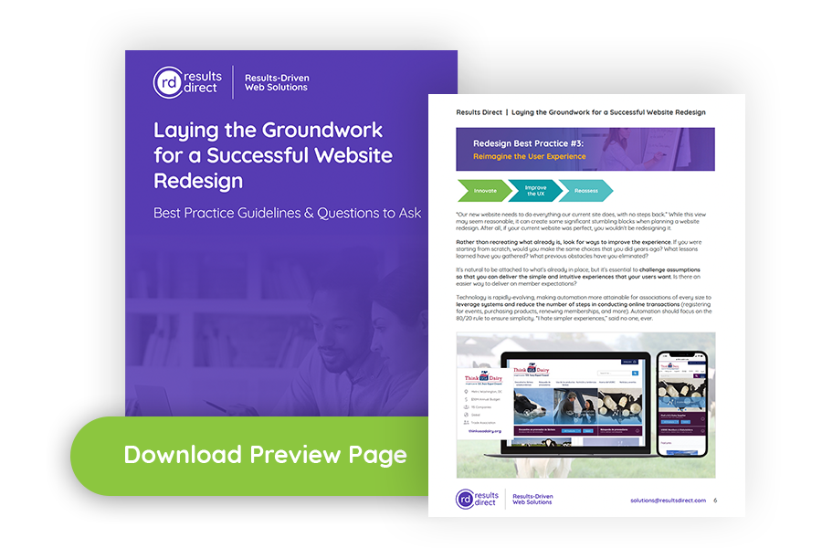 Results Direct Laying the Groundwork Guide